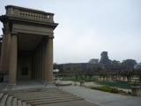 overlooking the de young museum