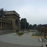 The temple and seats in place