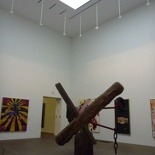 many of the main galleries feature modern art