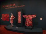 the fabric displays