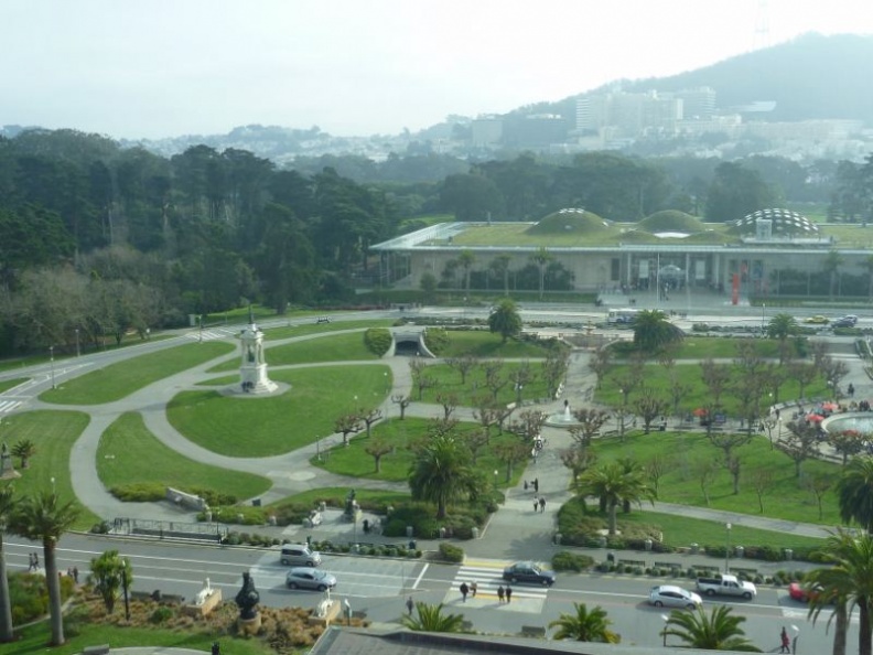 offering a bird eye's view of the Music concourse