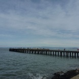 The Mine wharf from the shores