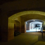 The corridors in the fort