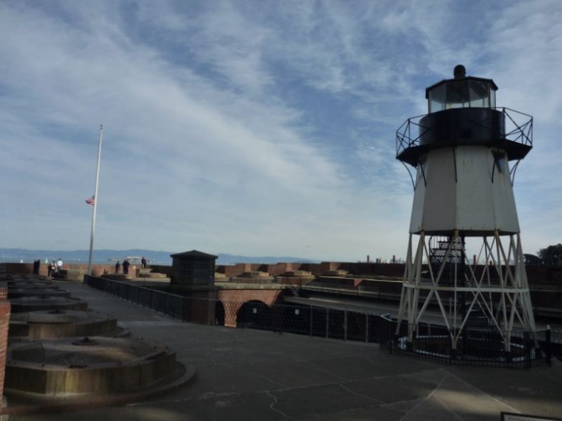 The Mile Rock Lighthouse now serves the outer bay area