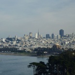 The Tranamerica tower and San Francisco skyline