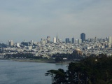 The Tranamerica tower and San Francisco skyline