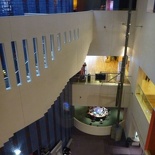 The museum atrium