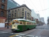 On the historical trolley line