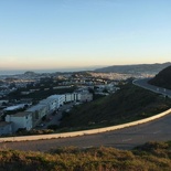 Crestline street and the short climb up to the figure of 8 road