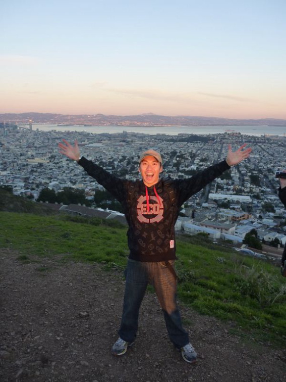 am on top of San Francisco!