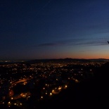 the residual fading sunset aura