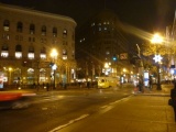 Hallidie plaza along market street