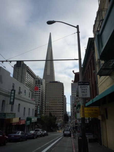 Transamerica Pyramid in the distance