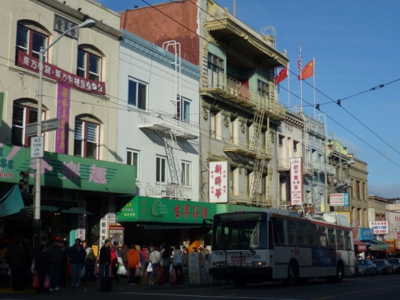 Chinatown is well served by public transport