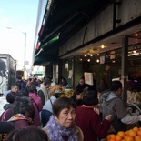 totally buzzing market atmosphere