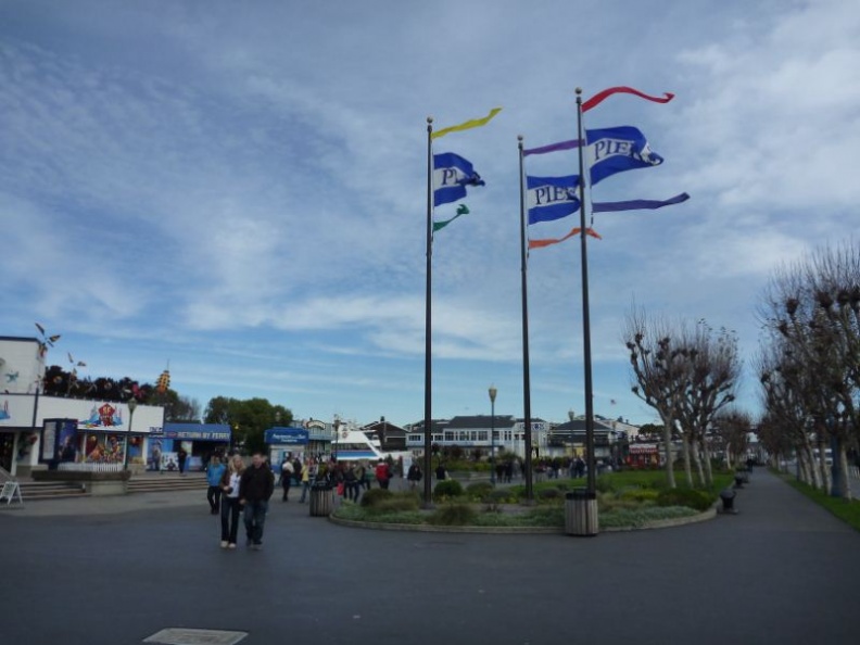 the pier side walk