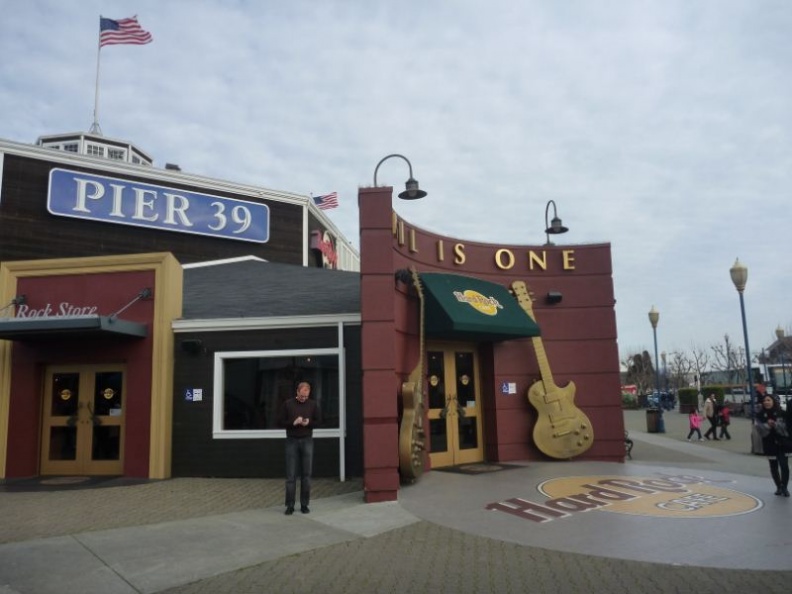 heading into the famous pier 39