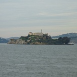 alcatraz from the pier viewing dock