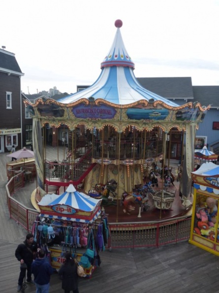 the double decker merry go round