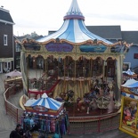 the double decker merry go round