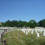 moving along the cemetery