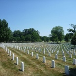 the vast cemetery grounds