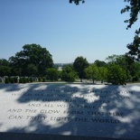 from the Lincoln Memorial in Washington, D.C