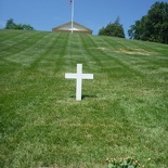 the flag at half mast