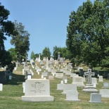 tombs of all shape and sizes