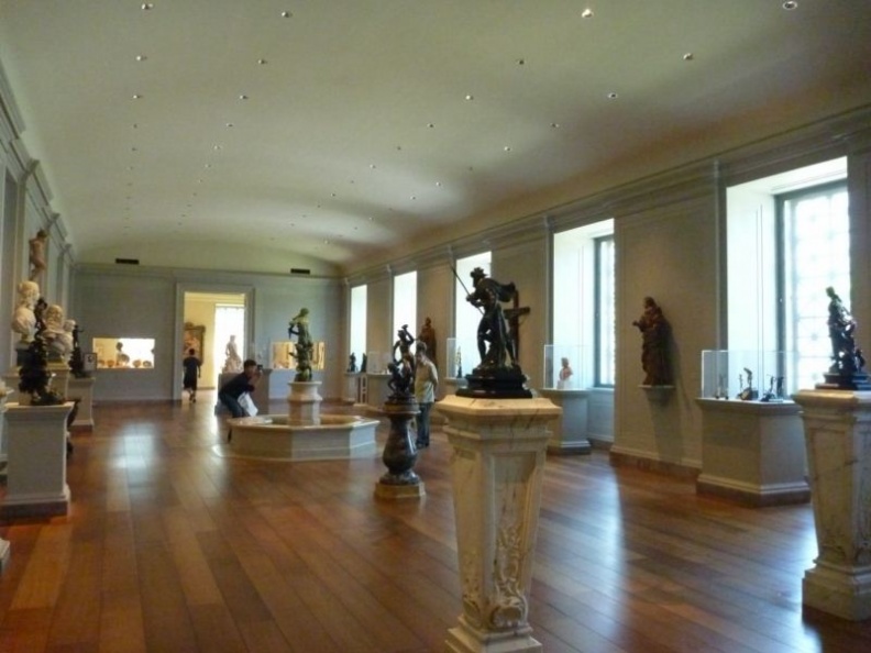 all displayed in large accessible galleries