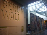 The Berlin wall exhibit