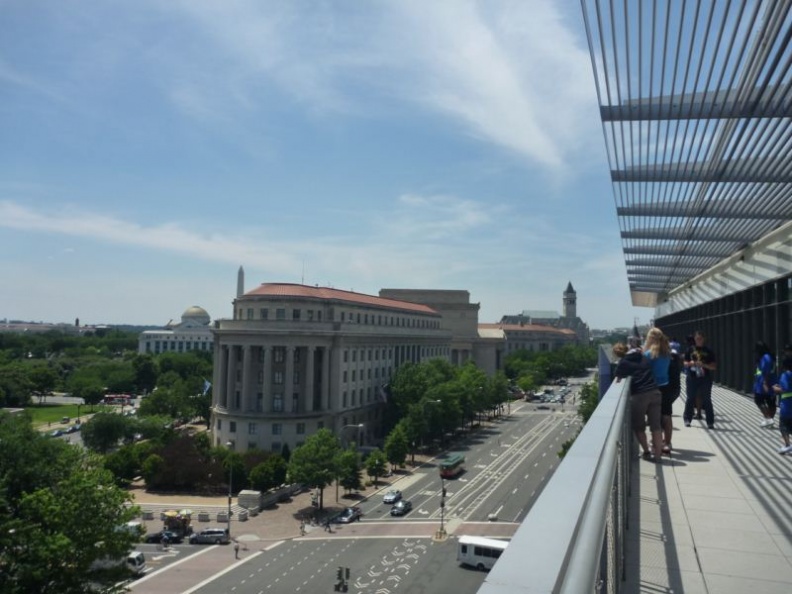 the view from the Hank Greenspun Terrace balcony