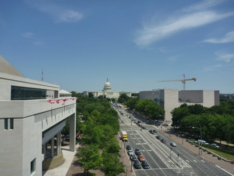 The Capitol in the distance