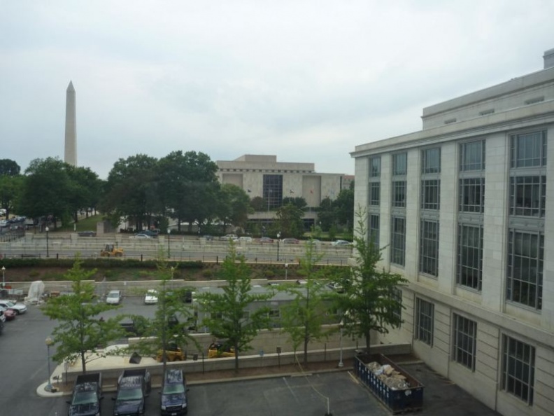 view from the museum