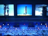 simulation of mission control of the launch