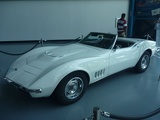 in no better way than a classic corvette