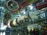 The other end of the saturn rocket