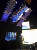 post show displays of the hubble