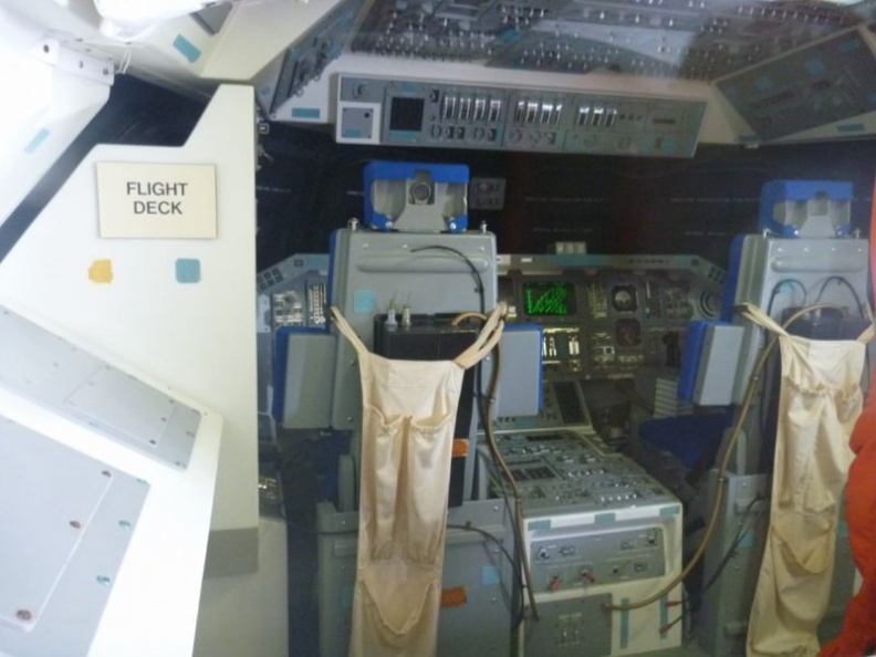 the cockpit area