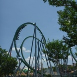 The Hulk coaster boomerang
