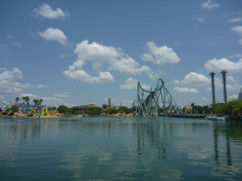 overlooking the islands of adventure