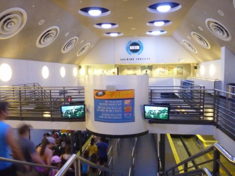 The Men In Black training facility
