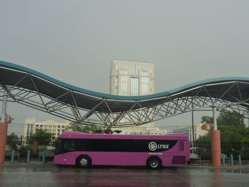 Public buses serves all or Orlando here