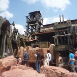 Big thunder railroad mountain!