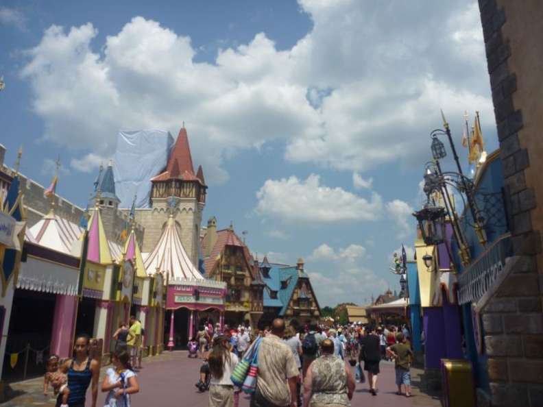 Strolling down fantasyland