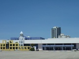 The Miami convention center from Meridian Avenue