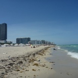 strolling along the beach front