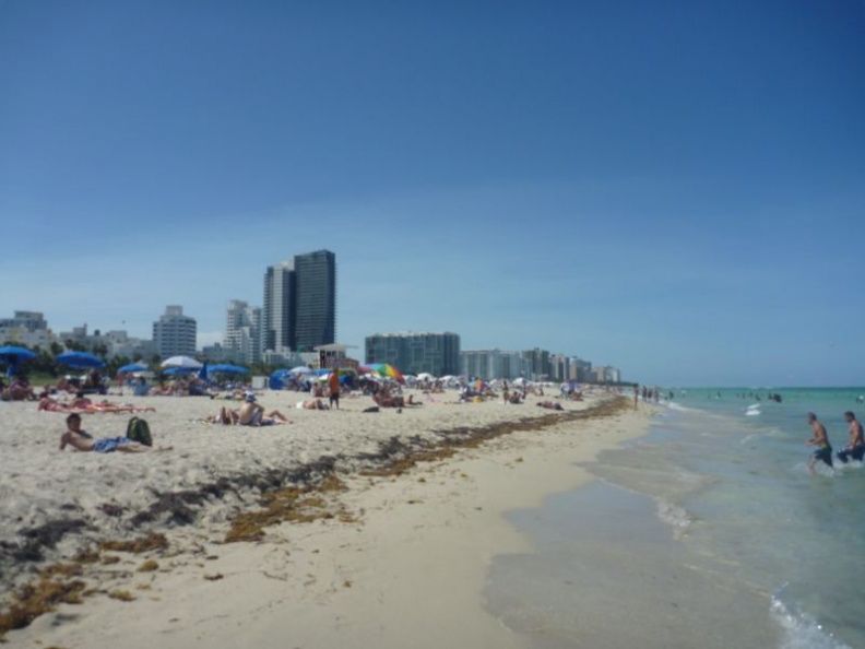 The beach front hotels