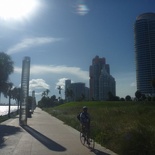 the beachside walk