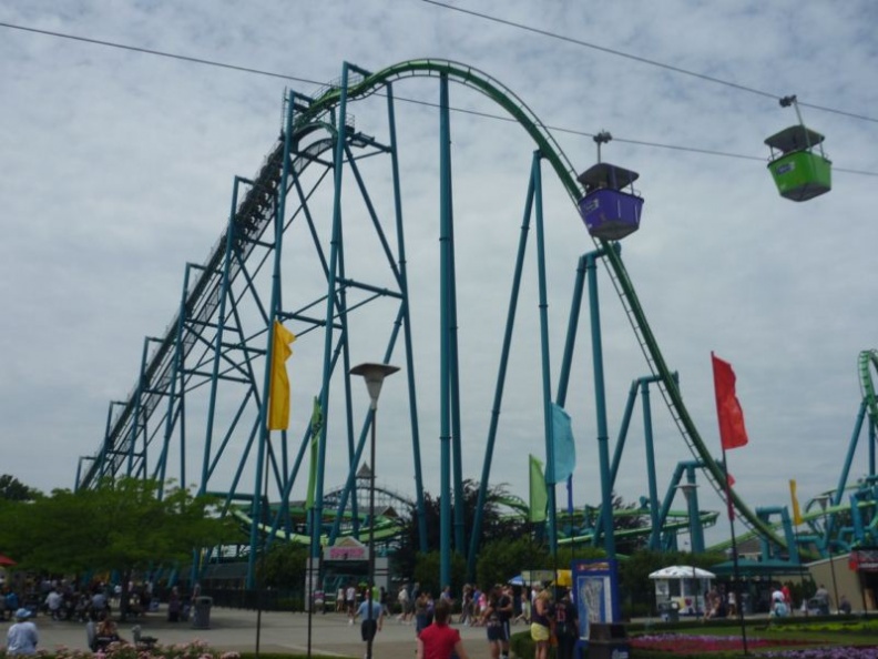 an Awsum B&amp;amp;M inverted coaster